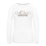 Chicago Rum Festival 2022 - Women's Premium Long Sleeve T-Shirt - white