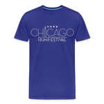 Chicago Rum Festival - Men's Premium T-Shirt - royal blue