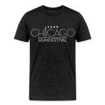 Chicago Rum Festival - Men's Premium T-Shirt - charcoal grey