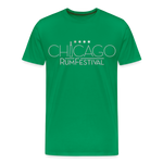Chicago Rum Festival - Men's Premium T-Shirt - kelly green