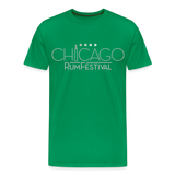 Chicago Rum Festival - Men's Premium T-Shirt - kelly green