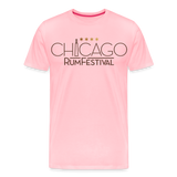 Chicago Rum Festival 2022 - Men's Premium T-Shirt - pink