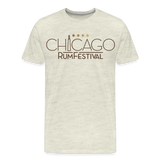 Chicago Rum Festival 2022 - Men's Premium T-Shirt - heather oatmeal