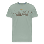Chicago Rum Festival 2022 - Men's Premium T-Shirt - steel green