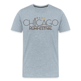 Chicago Rum Festival 2022 - Men's Premium T-Shirt - heather ice blue
