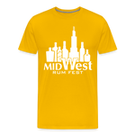 Chicago Rum Festival 2000W - Men's Premium T-Shirt - sun yellow