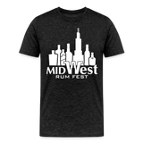 Chicago Rum Festival 2000W - Men's Premium T-Shirt - charcoal grey
