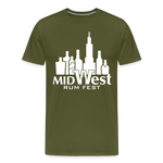 Chicago Rum Festival 2000W - Men's Premium T-Shirt - olive green