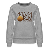 Miami Rum Congress 2022 - Women’s Premium Sweatshirt - heather grey