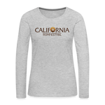 California Rum Festival 2021 - Women's Premium Long Sleeve T-Shirt - heather gray