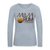 Miami Rum Congress 2022 - Women's Premium Long Sleeve T-Shirt - heather ice blue