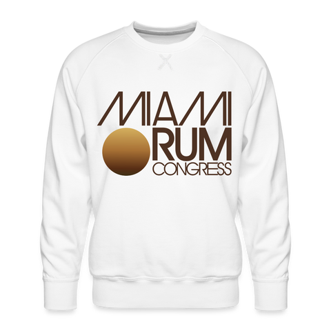 Miami Rum Congress 2022 - Men’s Premium Sweatshirt - white