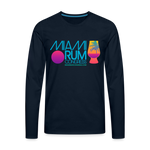 Miami Rum Congress - Men's Premium Long Sleeve T-Shirt - deep navy