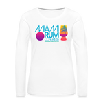 Miami Rum Congress - Women's Premium Long Sleeve T-Shirt - white