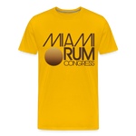 Miami Rum Congress 2022 - Men's Premium T-Shirt - sun yellow