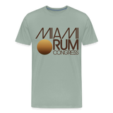 Miami Rum Congress 2022 - Men's Premium T-Shirt - steel green