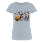 Miami Rum Congress 2022 - Women’s Premium T-Shirt - heather ice blue