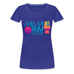 Miami Rum Congress - Women’s Premium T-Shirt - royal blue