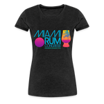 Miami Rum Congress - Women’s Premium T-Shirt - charcoal grey