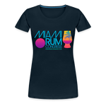 Miami Rum Congress - Women’s Premium T-Shirt - deep navy