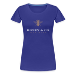 Honey - Women’s Premium T-Shirt - royal blue