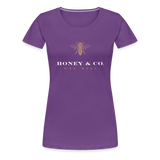Honey - Women’s Premium T-Shirt - purple
