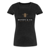 Honey - Women’s Premium T-Shirt - charcoal grey