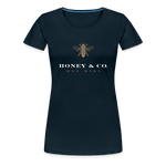 Honey - Women’s Premium T-Shirt - deep navy