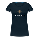 Honey - Women’s Premium T-Shirt - deep navy