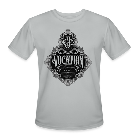 Vocation - Men’s Moisture Wicking Performance T-Shirt - silver