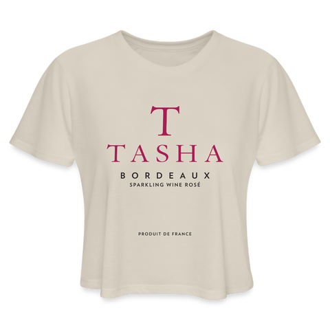 Tasha - Women's Cropped T-Shirt - dust
