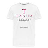 Tasha - Men's Premium T-Shirt - white