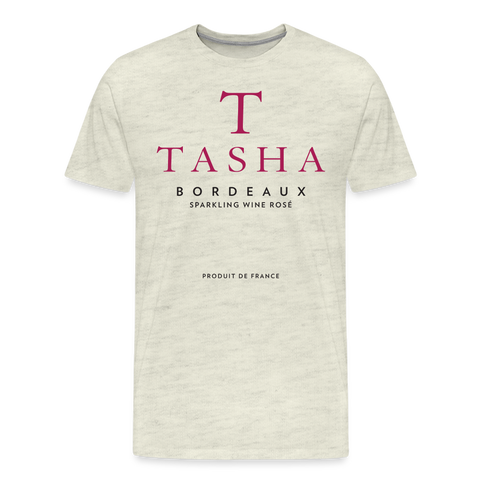 Tasha - Men's Premium T-Shirt - heather oatmeal