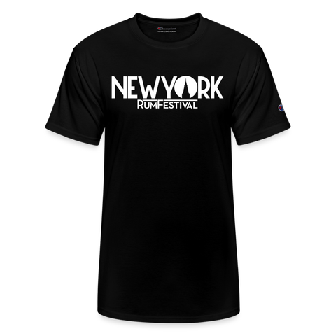 New York Rum Festival - Champion Unisex T-Shirt - black