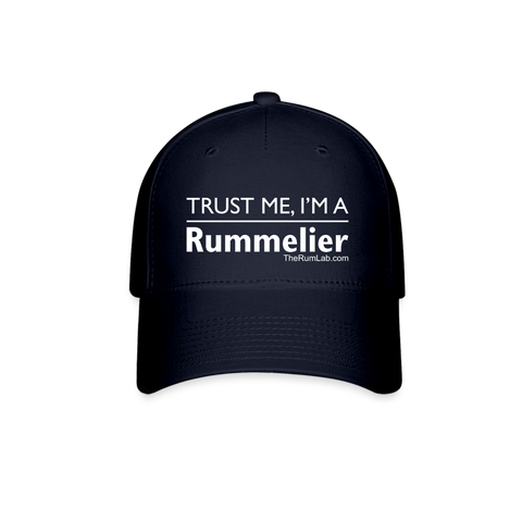Trust Me I'am a Rummelier - Baseball Cap - navy