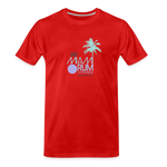 Miami Rum Congress 2023 - Men’s Premium Organic T-Shirt - red