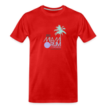 Miami Rum Congress 2023 - Men’s Premium Organic T-Shirt - red