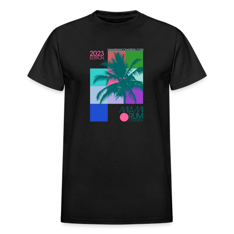 MIAMI RUM CONGRESS 2023 - Ultra Cotton Adult T-Shirt - black