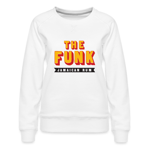 The Funk - Women’s Premium Sweatshirt - white