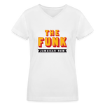 The Funk - Women's V-Neck T-Shirt - white