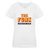The Funk - Women's V-Neck T-Shirt - white