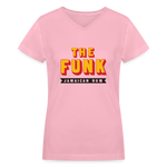 The Funk - Women's V-Neck T-Shirt - pink
