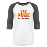 The Funk - Baseball T-Shirt - white/charcoal