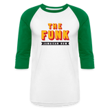 The Funk - Baseball T-Shirt - white/kelly green