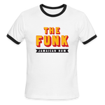 The Funk - Men's Ringer T-Shirt - white/black
