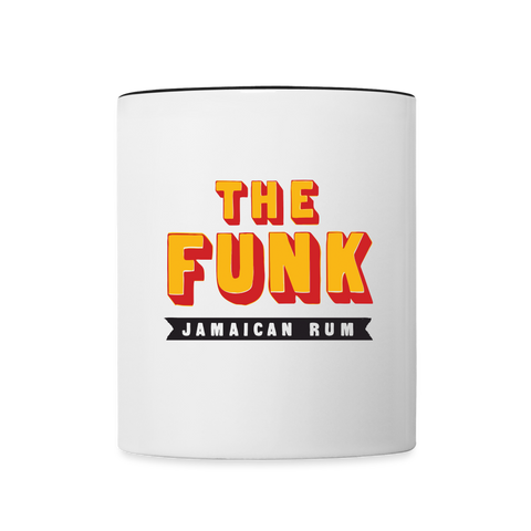 The Funk - Contrast Coffee Mug - white/black