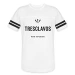 Tresclavos - Vintage Sport T-Shirt - white/black