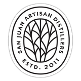 San Juan Artisan Distillers - Sticker - white matte