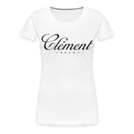 CLÉMENT RHUM - Women’s Premium T-Shirt - white