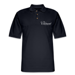 CLÉMENT RHUM - Men's Pique Polo Shirt - midnight navy